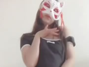 身材蠻好的面具蕩女熱辣艷舞秀